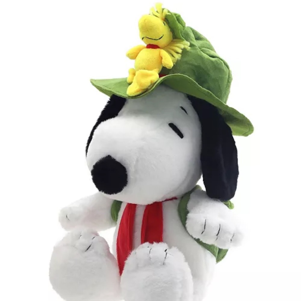 Beagle Scout Snoopy and Woodstock 50th Anniversary Peanuts Plush Stuffed Animal
